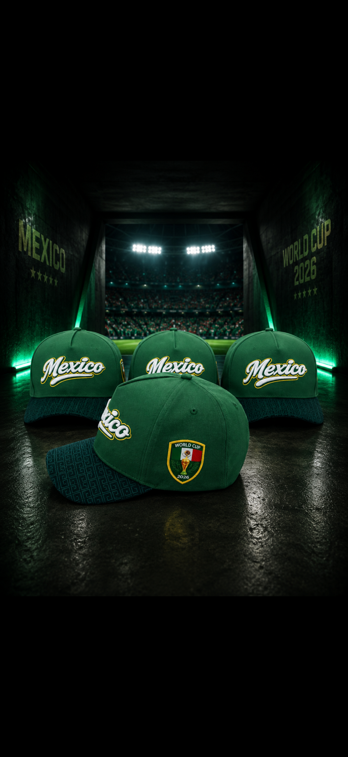 Mexico World Cup 2026 Hat - Green Edition