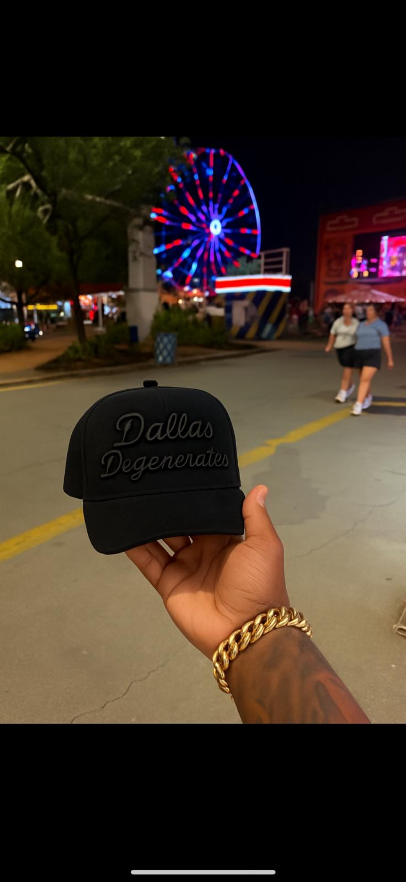 OG Dallas Degenerates (suede) all black